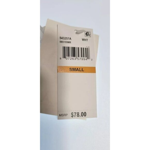 BECCA Womens White Bikini Top/Bottoms Set Swim Suit Small NEW - Picture 8 of 12